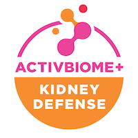 ActivBiome+ Kidney Defense on ainutlaatuinen prebioottiseos, jonka on osoitettu ravitsevan suoliston mikrobiomia ja tukevan munuaisten toimintaa.